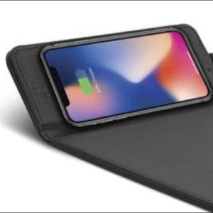Qi 3-1 Wireless Leatherette Mousepad Charger